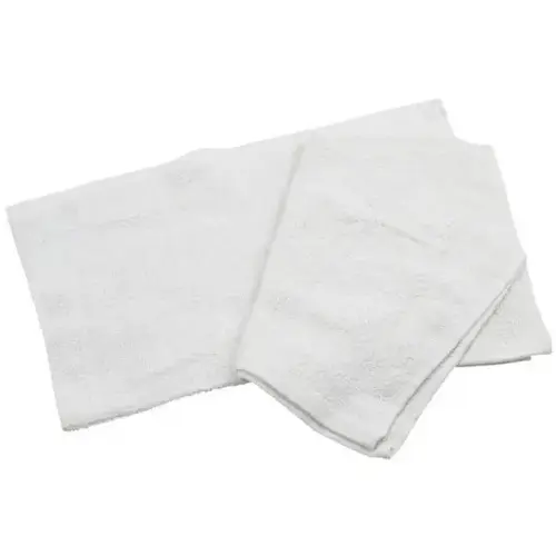 Cotton Bar Towel 16 x 19 White Cotton Bar Towel 16 x 19 White