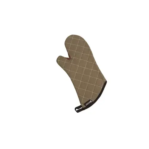 San Jamar Bestguard With Kevlar Webguard Oven Mitt, Protects To 450F, Tan, 1 Pair, 1 Per Case