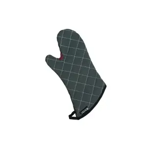 SAN JAMAR 800FG17-BK San Jamar Bestguard With Kevlar Webguard Oven Mitt, Protects To 450F, Black, 1 Pair, 1 Per Case