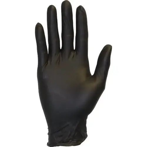 The Safety Zone Nitrile Gloves Black Medium, 1 Each, 100 Per Box, 10 Per Case - pack of 1000 The Safety Zone Nitrile Gloves Black Medium, 1 Each, 100 Per Box, 10 Per Case - pack of 1000