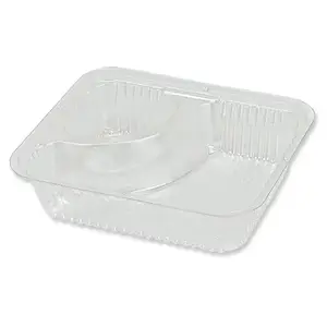 GREAT WESTERN 14133 Great Western 5 Inch X 6 Inch 2 Compartment Nacho Trays, 500 Each, 1 Per Case