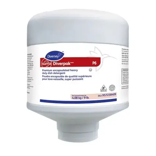 Suma Diverpak Odorless Encapsulated Dishmachine Detergent 9 LB Powder Kosher White - pack of 4 Suma Diverpak Odorless Encapsulated Dishmachine Detergent 9 LB Powder Kosher White - pack of 4