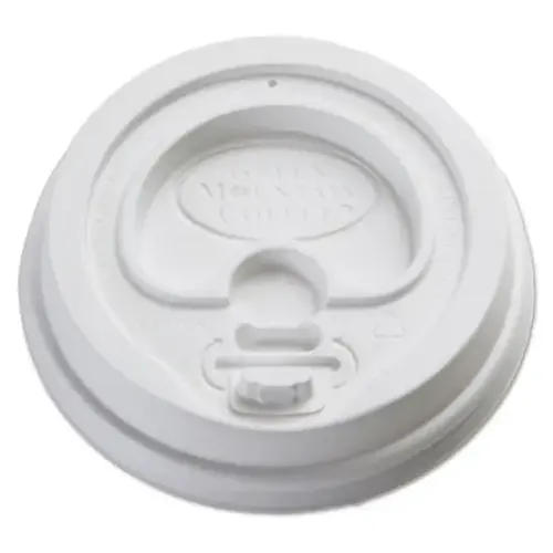 Green Mountain Coffee Domed Lid For Hot Paper Cups, 1000 Each, 1 Per Case White Green Mountain Coffee Domed Lid For Hot Paper Cups, 1000 Each, 1 Per Case White