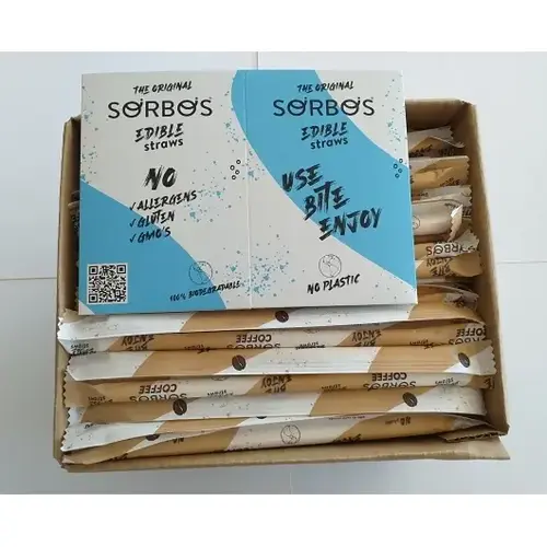 Sorbos Coffee Straw, 200 Each, 1 Per Case