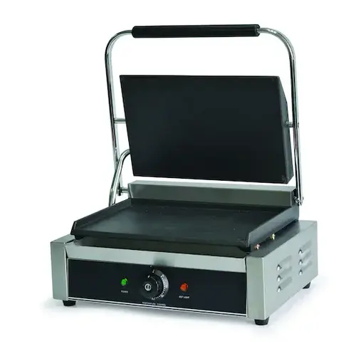 Global Solutions Panini/Sandwich Grill, Flat Plates, 1 Each, 1 Per Case Global Solutions Panini/Sandwich Grill, Flat Plates, 1 Each, 1 Per Case
