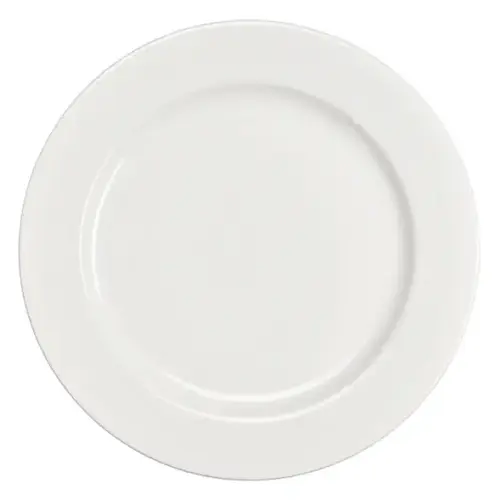 Homer Laughlin Plate 6 3/8 In Pristine Undecorated, 3 Dozen, 1 Per Case