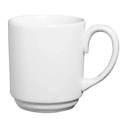 Homer Laughlin Mug 4 1/2 In X 3 1/2 In (9 Oz) Pristine Undecorated, 3 Dozen, 1 Per Case Homer Laughlin Mug 4 1/2 In X 3 1/2 In (9 Oz) Pristine Undecorated, 3 Dozen, 1 Per Case