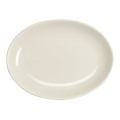 Homer Laughlin Oval Platter 8 3/8 In X 6 In Undecorated, 3 Dozen, 1 Per Case Homer Laughlin Oval Platter 8 3/8 In X 6 In Undecorated, 3 Dozen, 1 Per Case