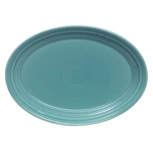 Fiesta Oval Platter 11 5/8 In X 8 7/8 In Fiesta Turquoise, 1 Dozen, 1 Per Case