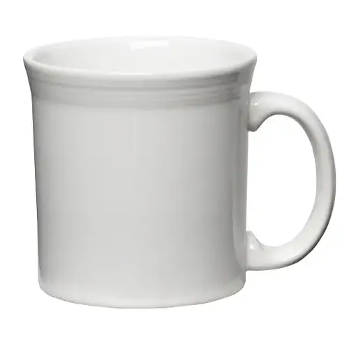 Fiesta Java Mug 3 1/2 In X 3 1/2 In X 3 5/8 In (12 Oz) Fiesta White, 1 Dozen, 1 Per Case