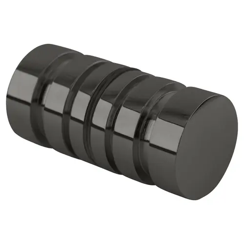 Gun Metal Contemporary Style Back-to-Back Shower Door Knobs Gun Metal Contemporary Style Back-to-Back Shower Door Knobs