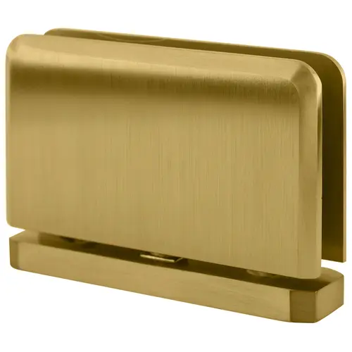 Satin Brass Prima 01 Series Top or Bottom Mount Hinge