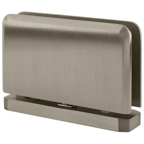 Brushed Nickel Prima 01 Series Top or Bottom Mount Hinge