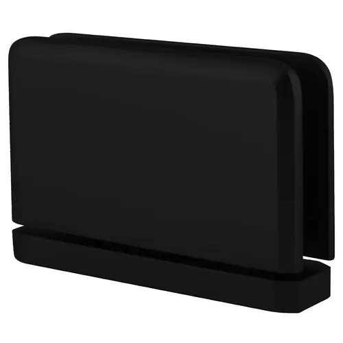 Matte Black Prima 01 Series Top or Bottom Mount Hinge