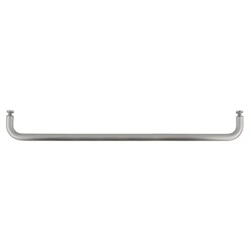 Satin Chrome 27" BM Series Single-Sided Towel Bar Without Metal Washers Satin Chrome 27" BM Series Single-Sided Towel Bar Without Metal Washers