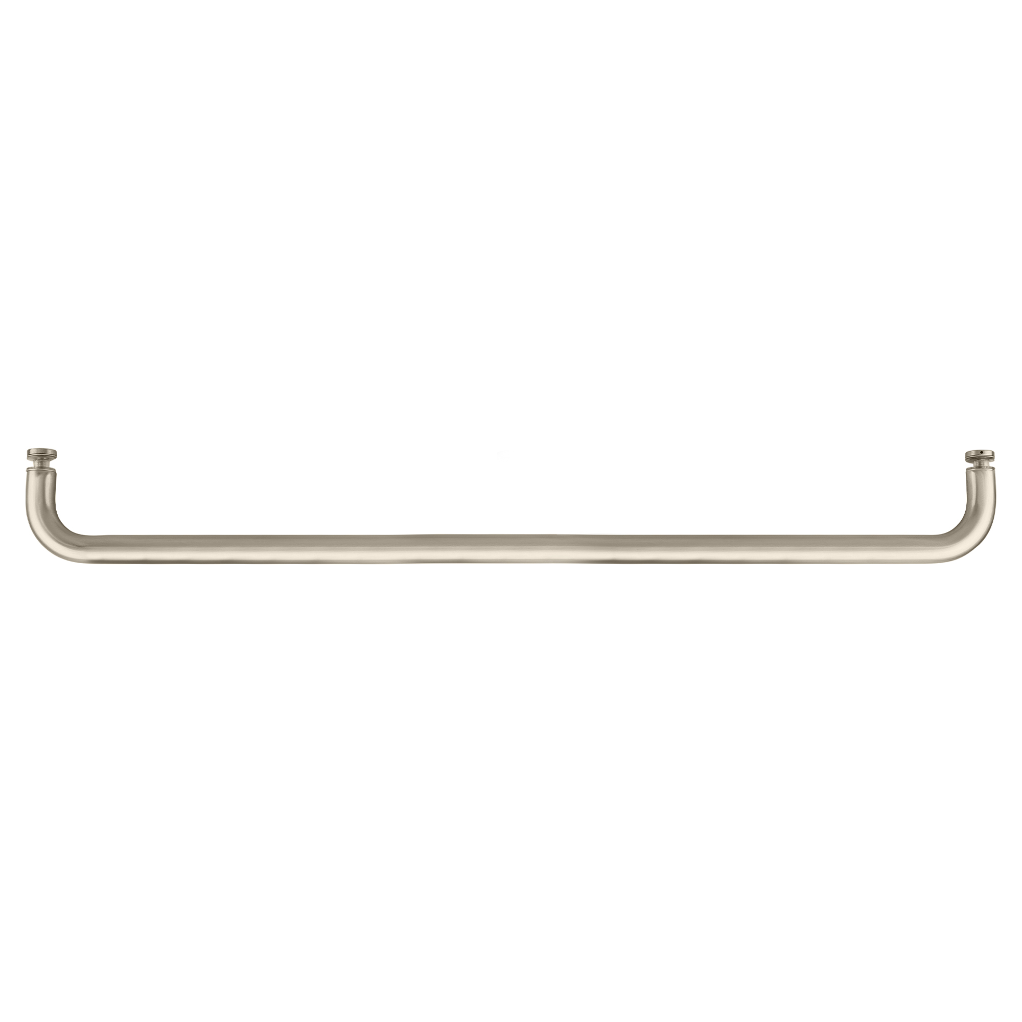 CRL BMNW27BN Brushed Nickel 27" BM Series Single-Sided Towel Bar Without Metal Washers