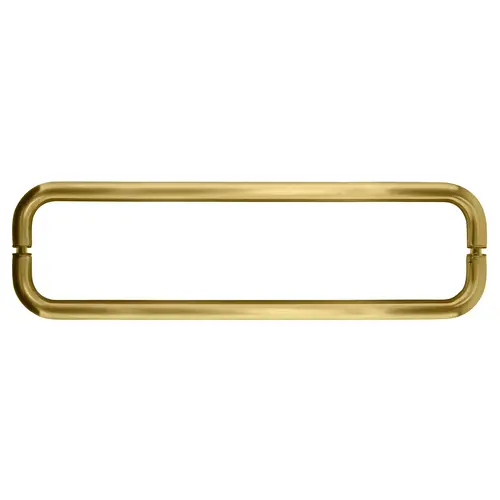 Satin Brass 24" BM Series Back-to-Back Towel Bar Without Metal Washers