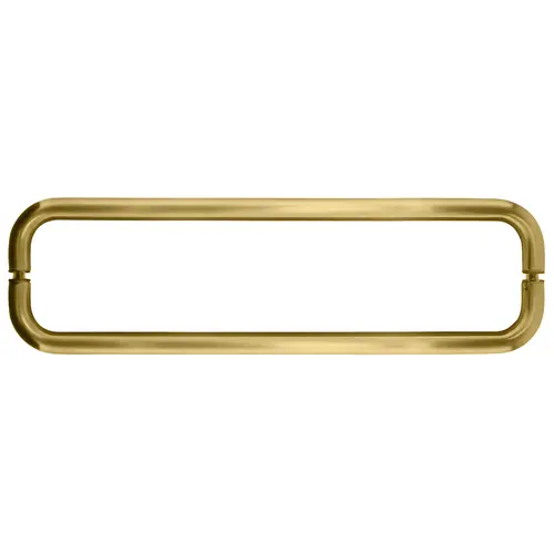Satin Brass 24" BM Series Back-to-Back Towel Bar Without Metal Washers Satin Brass 24" BM Series Back-to-Back Towel Bar Without Metal Washers