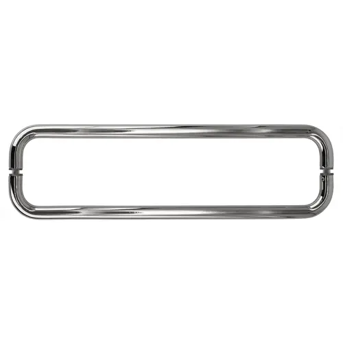 Polished Chrome 24" BM Series Back-to-Back Towel Bar Without Metal Washers