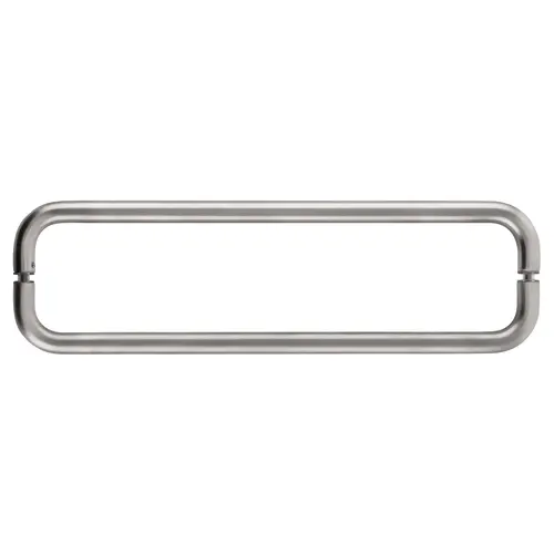 Satin Chrome 24" BM Series Back-to-Back Towel Bar Without Metal Washers