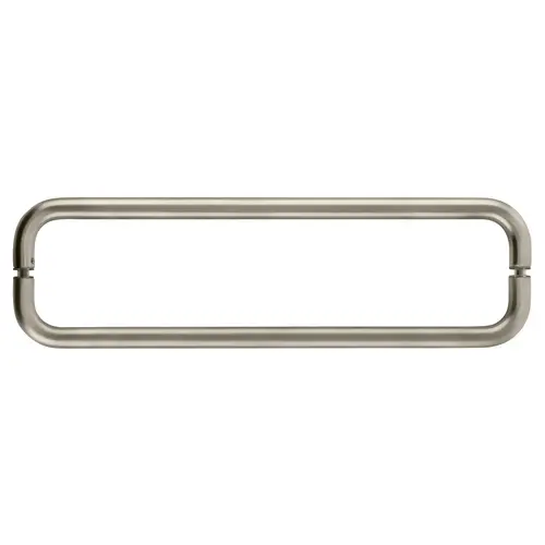 Satin Nickel 24" BM Series Back-to-Back Towel Bar Without Metal Washers