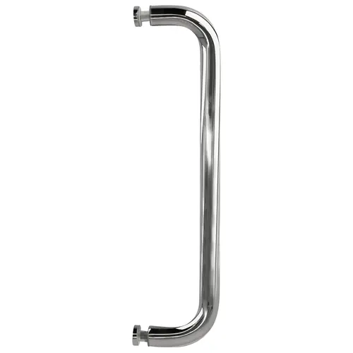 Polished Chrome 12" BM Series Single-Sided Towel Bar Without Metal Washers Polished Chrome 12" BM Series Single-Sided Towel Bar Without Metal Washers
