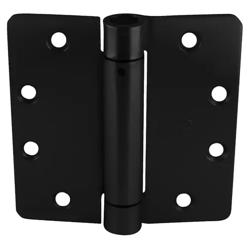 1251 4" x 4" Full Mortise Single Acting 1/4" Radius Corner Spring Hinge Flat Black Finish Prime Coat Paint 1251 4" x 4" Full Mortise Single Acting 1/4" Radius Corner Spring Hinge Flat Black Finish Prime Coat Paint