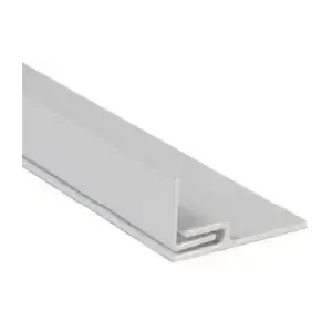 Frontline Defense Systems 3001 Aluminum Base Inswing Full Door Interlocker Silver Dimensions: 1-1/2 x 82