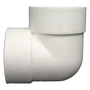 ADVANCED DRAINAGE SYSTEMS 0499TW Pipe Elbow, 4 in, 90 deg Angle, HDPE