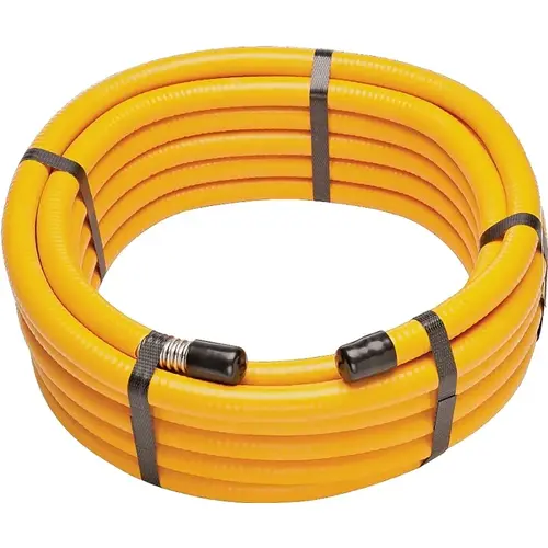 PFCT-1275 Flexible Hose, 1/2 in, Stainless Steel, Yellow, 75 ft L PFCT-1275 Flexible Hose, 1/2 in, Stainless Steel, Yellow, 75 ft L