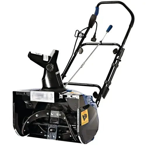 Snow Thrower, 15 A, 1-Stage, 18 in W Cleaning, 25 ft Throw