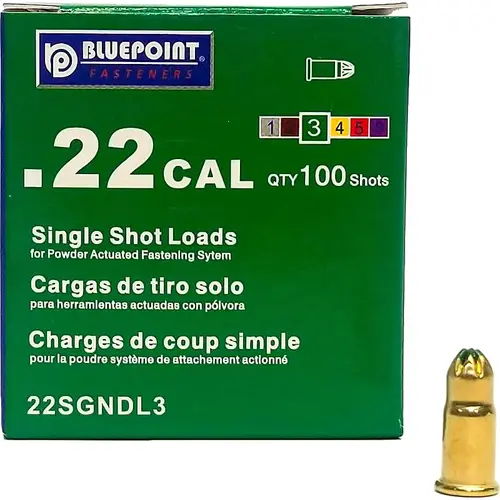 LOAD SHOT SNGL ND GRN 0.22CAL - pack of 100