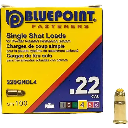 LOAD SHOT SNGL ND YEL 0.22CAL - pack of 1000