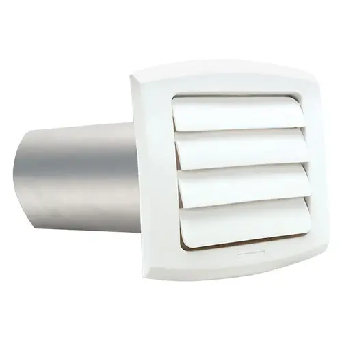 ProVent Professional Series Exhaust Hood, 6 in Duct, Polypropylene Hood, White Hood