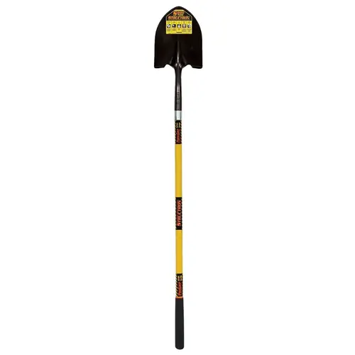 S600 Power Shovel, 9-1/2 in W Blade, 14 ga Gauge, Steel Blade, Fiberglass Handle, Long Handle Yellow S600 Power Shovel, 9-1/2 in W Blade, 14 ga Gauge, Steel Blade, Fiberglass Handle, Long Handle Yellow