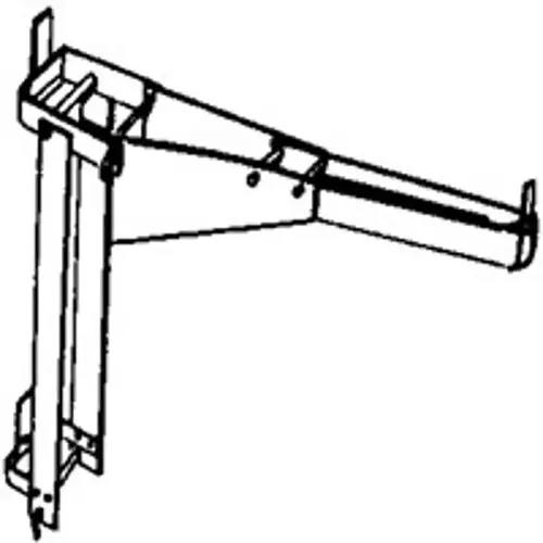 2204 Workbench and Guard Rail Holder, For: Pump Jack System Red