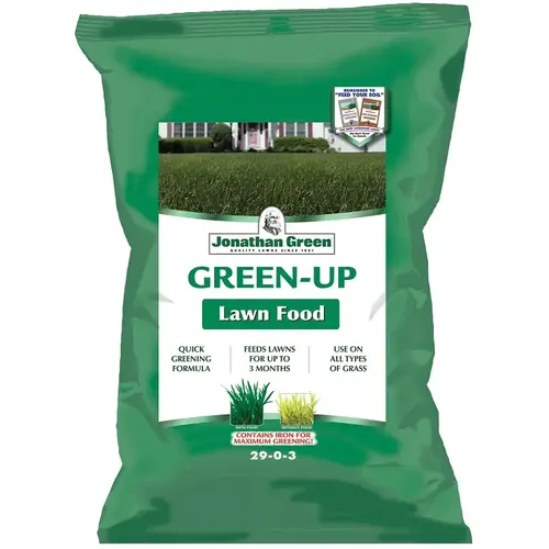 Green-Up 11989 Lawn Fertilizer, 45 lb Bag, Granular, 29-0-3 N-P-K Ratio Green-Up 11989 Lawn Fertilizer, 45 lb Bag, Granular, 29-0-3 N-P-K Ratio