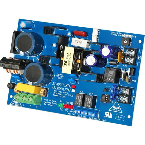 Power Supply Board, 24VAC, 40VA from UL Listed Class 2 Transformer, Single Output, 24VDC at 8A or 10A Power Supply Board, 24VAC, 40VA from UL Listed Class 2 Transformer, Single Output, 24VDC at 8A or 10A