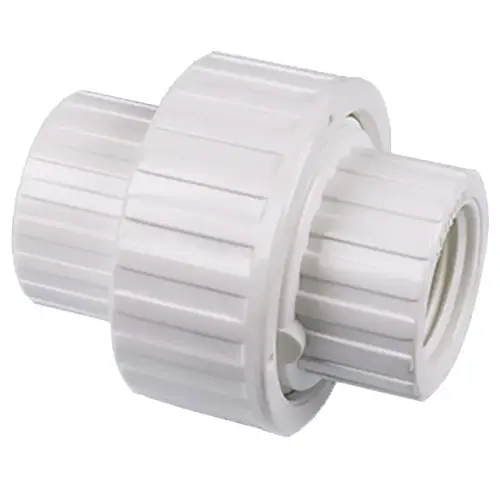 Pipe Union, 1 in, FIP, PVC, SCH 40 Schedule White Pipe Union, 1 in, FIP, PVC, SCH 40 Schedule White