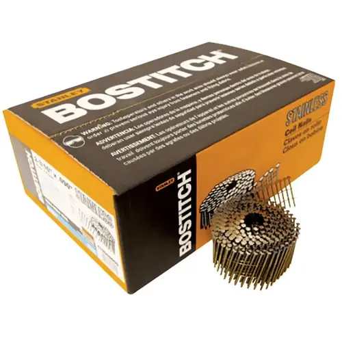 Siding Nail, 2-3/16 in L, Stainless Steel, Ring Shank - pack of 1800 Siding Nail, 2-3/16 in L, Stainless Steel, Ring Shank - pack of 1800