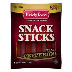 BRIDGFORD MARKETING COMPANY 1391 Pepperoni Sticks - pack of 8