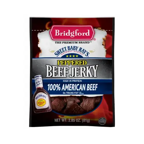 Peppered Beef Jerky, 2.85 oz. Peppered Beef Jerky, 2.85 oz.