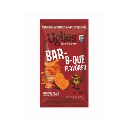 6OZ UGLIES BBQ Chips - pack of 12 6OZ UGLIES BBQ Chips - pack of 12