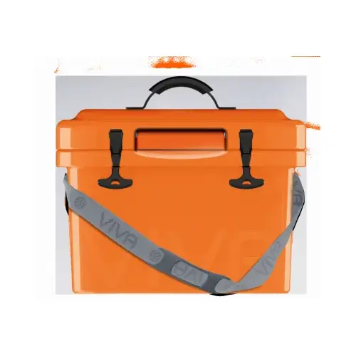 Viva Hard-Sided Cooler, Orange, 14 Qt. Viva Hard-Sided Cooler, Orange, 14 Qt.