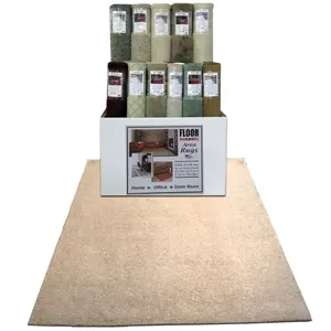 Dynasty Carpet & Rug 11904 Area Rug Assortment, 8 ft L, 6 ft W, Berber Pattern