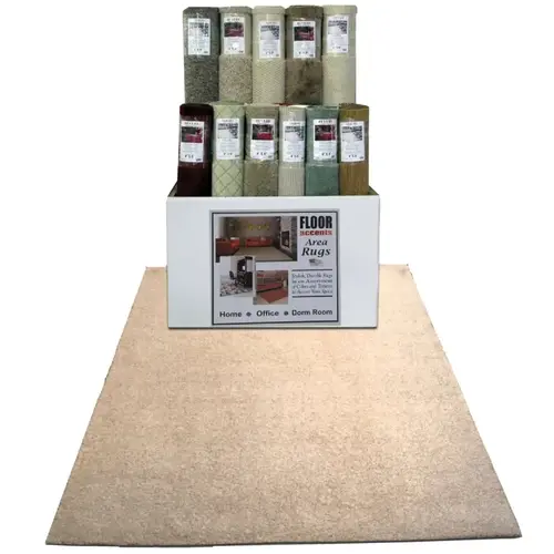 Area Rug Assortment, 8 ft L, 6 ft W, Berber Pattern