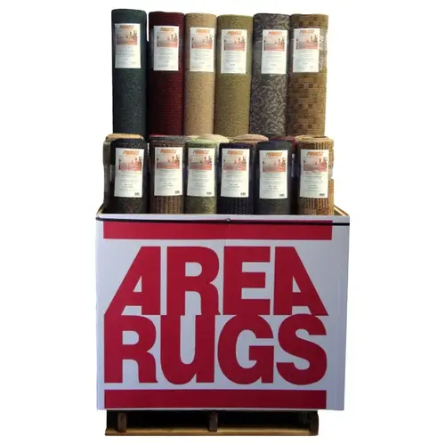 Area Rug Assortment, 8 ft L, 6 ft W