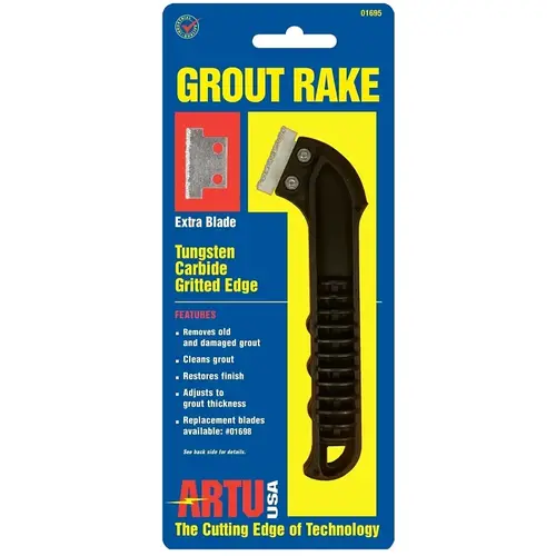 Grout Rake, Tungsten Carbide Blade