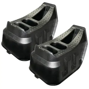 Hopkins 11935 EZ-Rhinogear Rider Ramp, 500 lb, 16-1/2 in L, 11 in W, 30 in H Pair