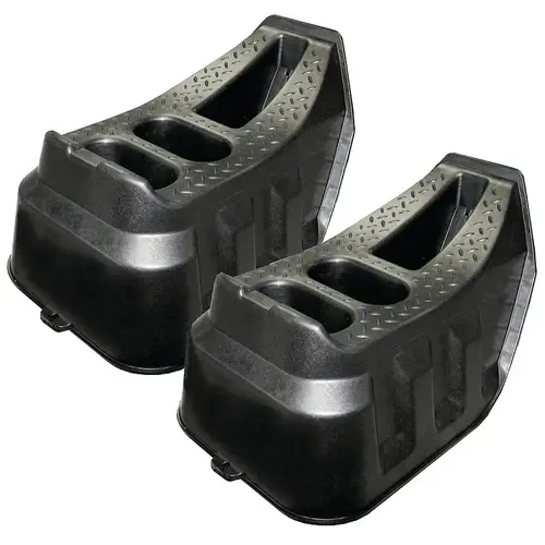EZ-Rhinogear Rider Ramp, 500 lb, 16-1/2 in L, 11 in W, 30 in H Pair